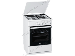 Плита (духовка) Korting KK67128AW (228954, K24B1-244VM) - Фото